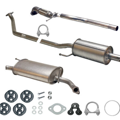 Auspuffanlage CHEVROLET SPARK 1.0 auch Bi Fuel ab. Bj. 2010, Auspuff, Abgasrohr