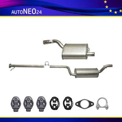 Auspuffanlage Auspuff Ford Focus (DAW, DBW) 1.8 16V inkl. Montagesatz