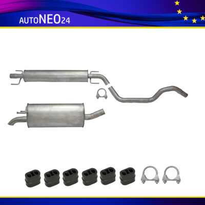 Auspuffanlage Auspuff Opel Zafira B (A05) 1.6 & 1.8 inkl. Montagesatz
