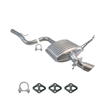 Endschalldämpfer für BMW X1 2.0D 136-184 PS 03/2009-06/2015 Auspuff