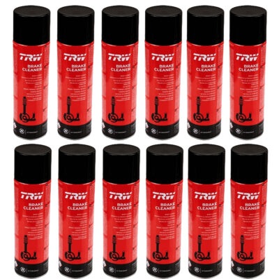 12X 500 ml TRW - Bremsenreiniger Professioneller Teilereiniger Spraydose