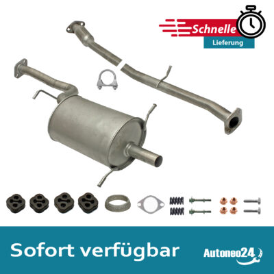 Komplette Auspuffanlage Auspuff für Subaru Legacy II 1994-1999 2.0-2.2 4WD 94 KW