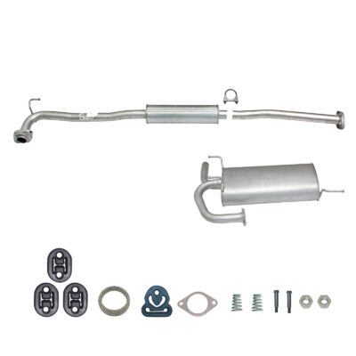 Auspuffanlage Auspuff für Nissan X-Trail (T30) 2.2 Di 4x4 + Anbaukit