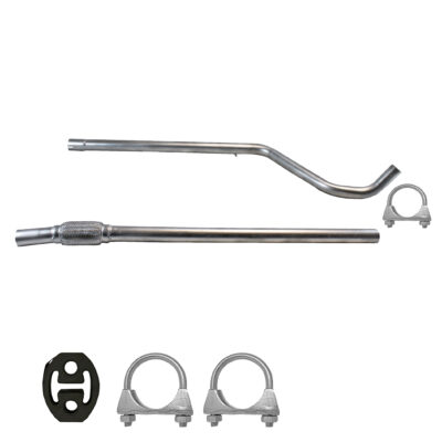 Mittelrohr Flexrohr Fiat Panda 2 II 1.1 & 1.2i 2003-2017 + Anbaukit