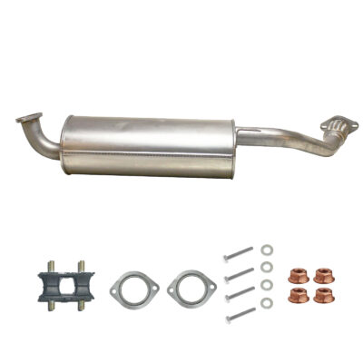 Auspuff Mittelschalldämpfer Opel Frontera B 2.2 16V SWB - Kurz mit Anbausatz