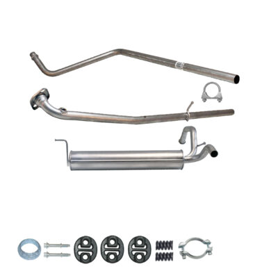 Komplette Auspuffanlage ab Kat Citroen C1, Toyota Aygo, Peugeot 107 1.0 Auspuff