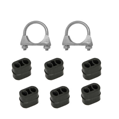 Montagesatz für Auspuffanlage Opel Astra H Caravan (L35) 1.6, Halter, Gummi,