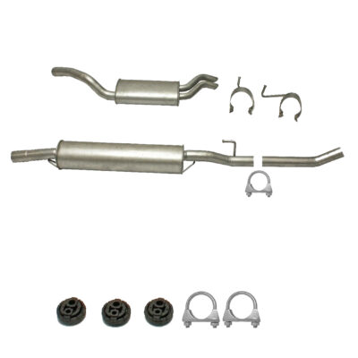 Auspuffanlage für Citroen Jumpy, Peugeot Expert 2.0 HDI & Fiat Scudo 2.0 JTD, Auspuff