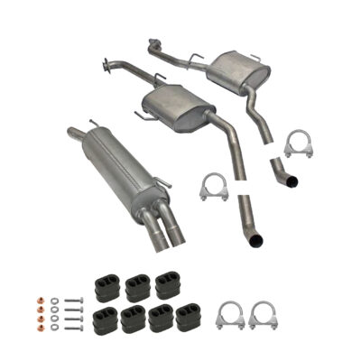 Auspuffanlage Auspuff ab Kat Opel Omega B Caravan 2.5 V6 inkl. Montagesatz