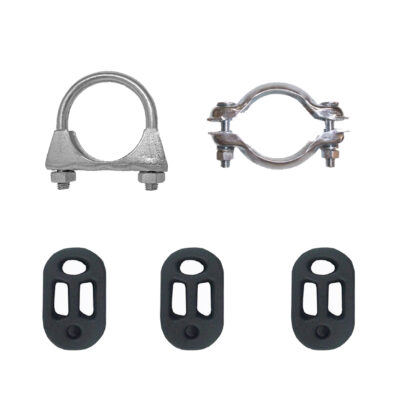 Montagesatz für Mittelrohr + Endschalldämpfer Peugeot 206 Schrägheck ab.1998-