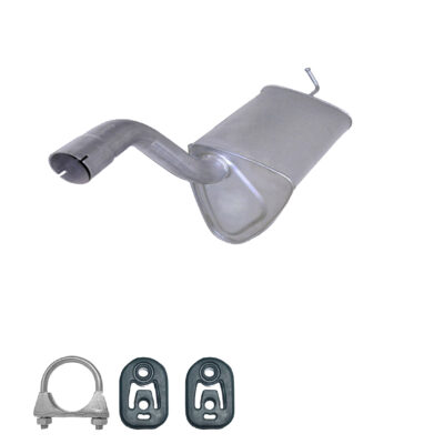 Endschalldämpfer für MERCEDES C270 T203 2.7 CDi TD 170PS ab Bj. 2000-