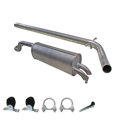 Endschalldämpfer + Mittelrohr für SKODA ROOMSTER 1.2/1.4/1.6 TDi ab. Bj. 2010 -
