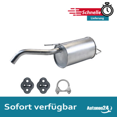 Endschalldämpfer für Nissan Note 1.6 110 KM 01/2006-04/2009 Auspuff