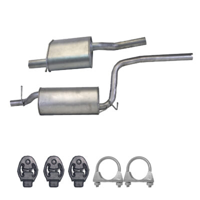 Komplette Auspuffanlage ab Kat FORD FOCUS MK1 1.6 16V Schrägheck Auspuff