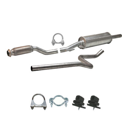 Mittelschalldämpfer für Peugeot 207/208/2008 & Citroen C3 Picasso 1.4VTi/1.6VTi/ Auspuff