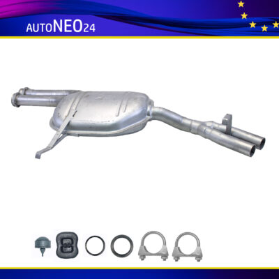 Mittelschalldämpfer Auspuff Mercedes Benz S-Klasse W 126 300 SE, SEL Auspuff