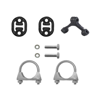 Montagesatz für Endschalldämpfer + Mittelschalldämpfer VW Caddy 2004-