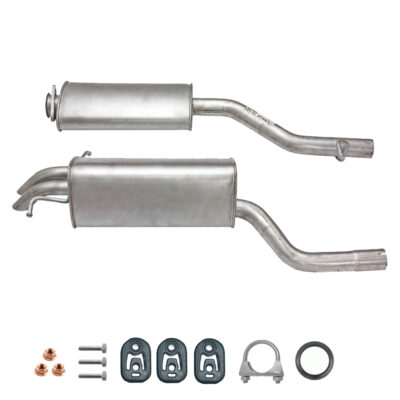 Auspuffanlage Auspuff ab Kat Mercedes Benz C-Klasse (W203 S203) C 180 200 230