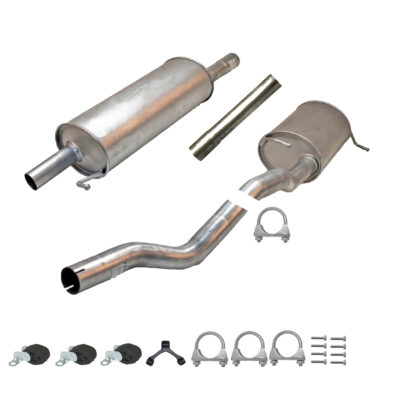 Komplette Auspuffanlage ab Kat VW TRANSPORTER V T5 1.9TDi BJ. 2003-2009 LANG LWB