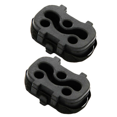 2x Auspuff Gummi Halter FIAT PUNTO 199, OPEL CORSA D Endschalldämpfer