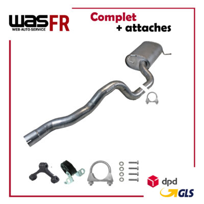 Endschalldämpfer für VW Transporter V 2.5 TDI 4motion ab. 2003- Auspuff