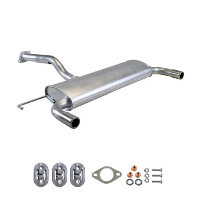 Endschalldämpfer für Kia Sportage 2 Hyundai Tuscon 04- 2,7i 2,0 CRDi DPF Auspuff