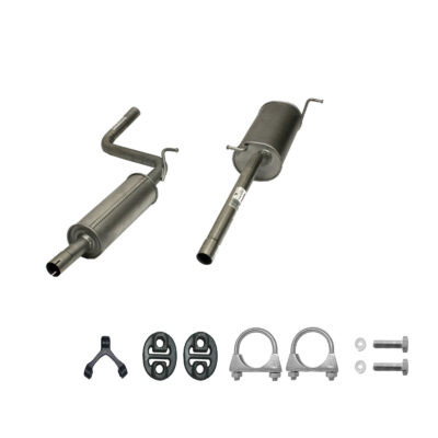 Auspuffanlage Auspuff ab Kat VW Caddy III Kasten & Kombi 1.6 inkl. Montagesatz
