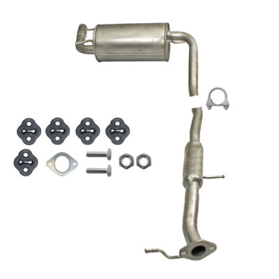 Auspuff ab Kat Endschalldämpfer Mazda MX-5 I (NA) 1.6 & 1.8 inkl. Anbaukit