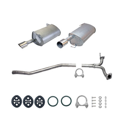 Auspuffanlage für MAZDA 6 2.3 16V 166 PS 08/2002-02/2008 Auspuff