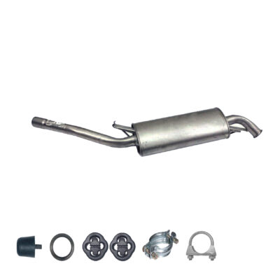 Auspuff Mittelschalldämpfer Audi 100 & A6 (4A, C4) 2.0, 2.0 E & 2.4 D auch Avant