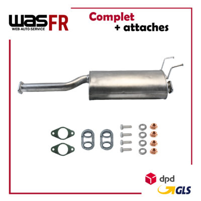Mitteschalldämpfer für Ssangyung Kyron 2.0 XDI 136PS ab. 2006- Auspuff