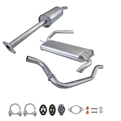 Auspuffanlage + Montagesatz für FORD FOCUS Schrägheck 1.6 125 PS 2011- Auspuff