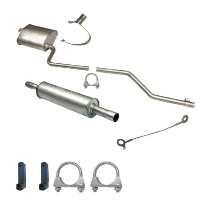 Auspuffanlage Auspuff ab Kat Toyota Corolla Compact (_E11_) E11 1.4 + Anbaukit