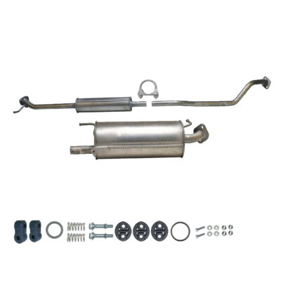 Auspuffanlage für OPEL AGILA B & SUZUKI SPLASH 1.0 65 PS, 68 PS ab. 2008 Auspuff