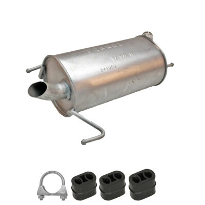 Endschalldämpfer für Opel Corsa C/Opel Corsa C Kasten 1.3 CDTi 16V mit Anbausatz