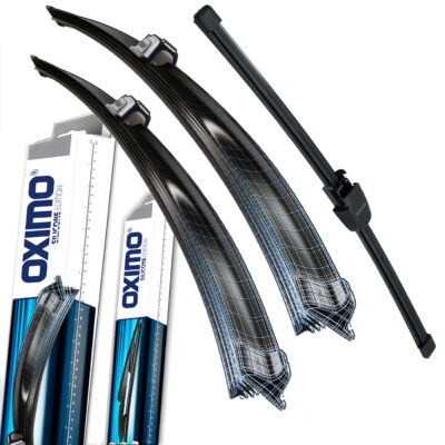 SCHEIBENWISCHER Wischblatt VORNE+HINTEN für Volkswagen Polo (9N2) 2002-06-01-