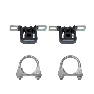 Auspuffhalter + Montageschelle VW Golf IV, Bora, New Beetle, Skoda Mitteltopf