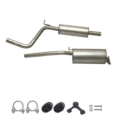 Auspuffanlage Auspuff VW Caddy III Kasten & Kombi 2.0 SDI 2004-2010 Endtopf