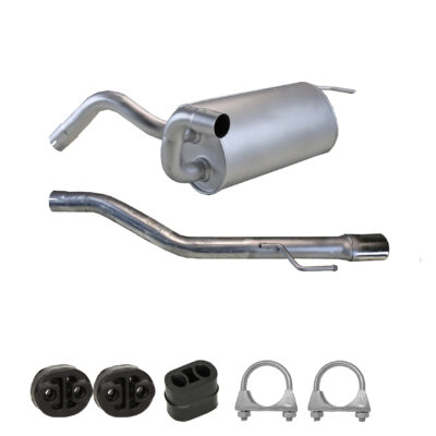 Endschalldämpfer + Endrohr für OPEL ASTRA J 1.4i TURBO KOMBI ab.2009-,Auspuff