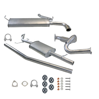 Komplette Auspuffanlage ab Kat Opel Mokka (J13) 1.4i Turbo 140 PS Auspuff