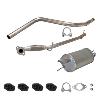 Komplette Auspuffanlage ab Kat Ford Fiesta V 1.25, 1.3, 1.4 16V Mazda 2 1.25 1.4