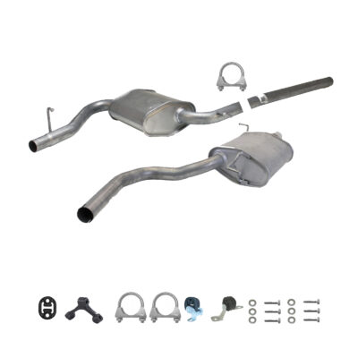 Auspuffanlage Schalldämpfer Audi A4 B6, B7, auch Avant, 1.6 Auspuff