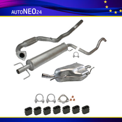 Auspuff OPEL ZAFIRA A 1.8i 16V 2003-2005 Komplette Auspuffanlage