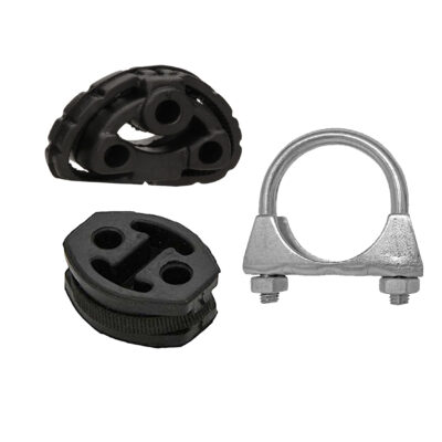 Montagesatz für Endschalldämpfer Fiat Panda, Fiat 500, Ford Ka 1.1, 1.2 Auspuff