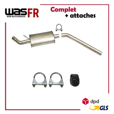 Auspuff Mittelschalldämpfer VW T4 Transporter IV 2.5 TDI 1998-2003 kurz und lang