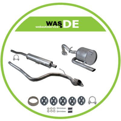 Auspuffanlage für Toyota Yaris 1.3 VVT-i 99/100PS ab. Bj. 2006- Auspuff