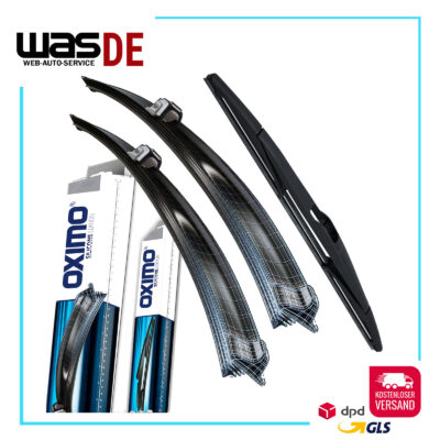 SCHEIBENWISCHER VORNE + HINTEN für Opel ADAM Schrägheck ab. Bj. 10.2012