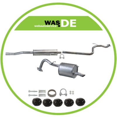 Auspuffanlage für Toyota Yaris 1.3i-16V 87 KM ab. Bj. 08/2005- Auspuff