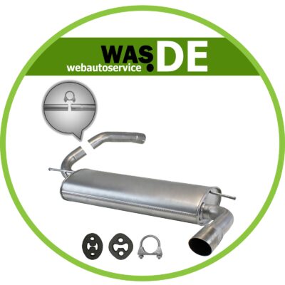 Endschalldämpfer für FORD FOCUS STUFENHECK 1.6 EcoBoost Ab. Bj. 2010- Auspuff