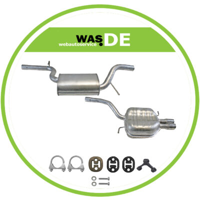 Auspuffanlage für VOLKSWAGEN PASSAT SEDAN/Variant/Coupe 1.8 / 2.0 Auspuff